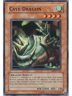 Cave Dragon - DB2-EN155 - Common