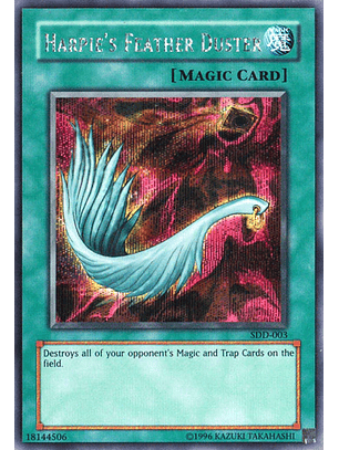 Harpie's Feather Duster - SDD-003 - Secret Rare