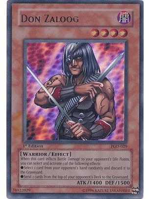 Don Zaloog - PGD-029 - Ultra Rare 1st Edition