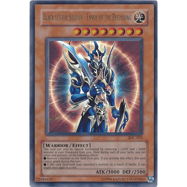 Black Luster Soldier - Envoy of the Beginning - IOC-025 - Ultra Rare