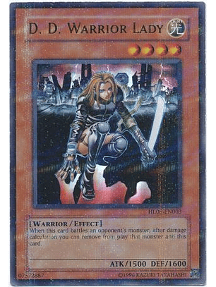 D.D. Warrior Lady - HL06-EN003 - Ultra Parallel Rare