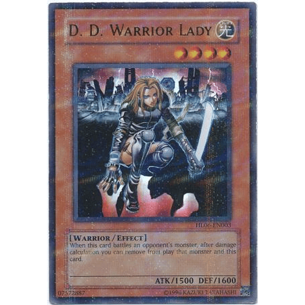 D.D. Warrior Lady - HL06-EN003 - Ultra Parallel Rare