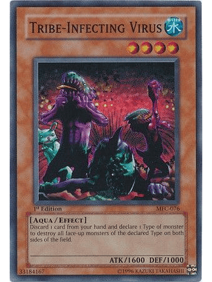 Tribe-Infecting Virus - MFC-076 - Super Rare 1st Edition