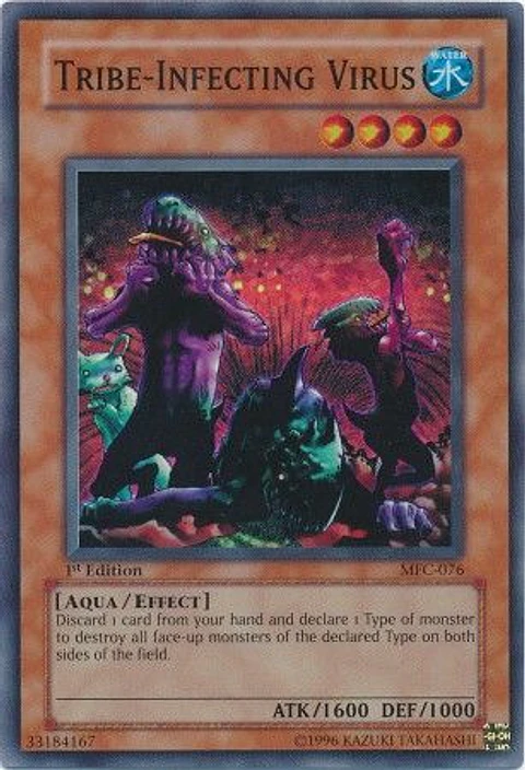 Tribe-Infecting Virus - MFC-076 - Super Rare 1st Edition