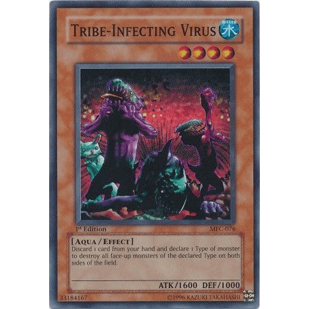 Tribe-Infecting Virus - MFC-076 - Super Rare 1st Edition