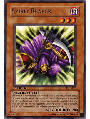 Spirit Reaper - PGD-076 - Rare 1st Edition