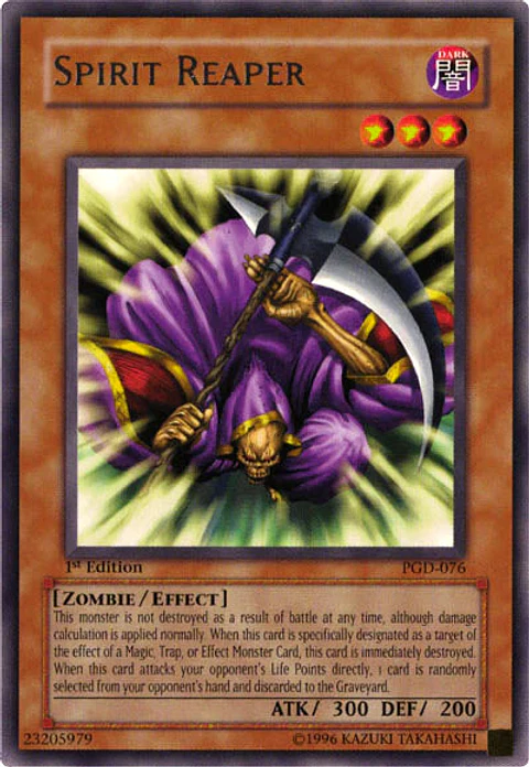 Spirit Reaper - PGD-076 - Rare 1st Edition
