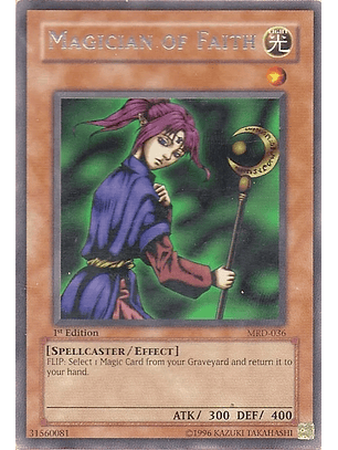 Magician of Faith - MRD-036 - Rare 1st Edition (LP)