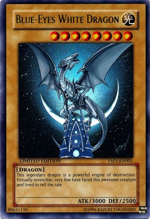 Blue-Eyes White Dragon - YAP1-EN001 - Ultra Rare 1