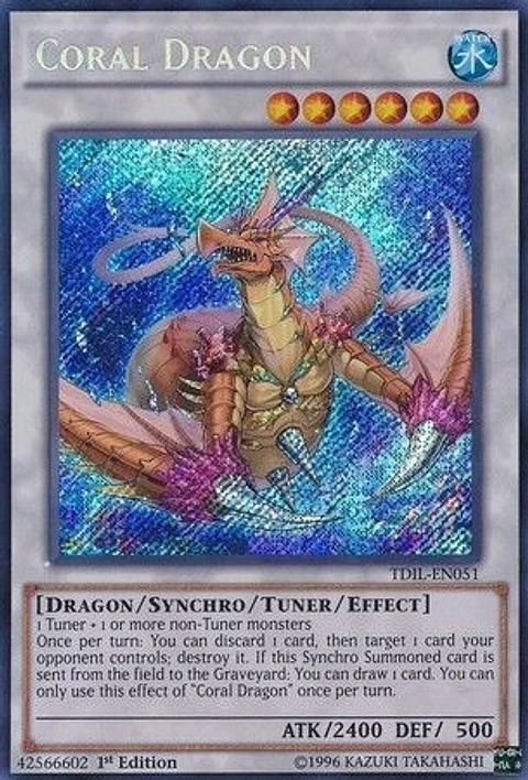 Coral Dragon - TDIL-EN051 - Secret Rare 