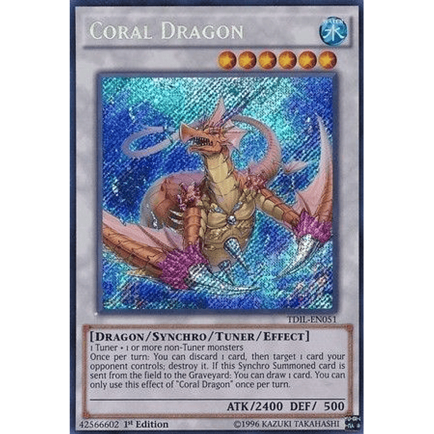 Coral Dragon - TDIL-EN051 - Secret Rare 
