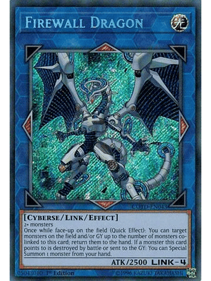 Firewall Dragon - COTD-EN043 - Secret Rare 