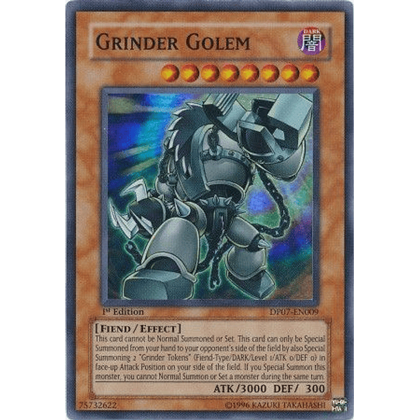 Grinder Golem - DP07-EN009 - Super Rare 