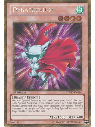 Dynatherium - PGLD-EN014 - Gold Secret Rare