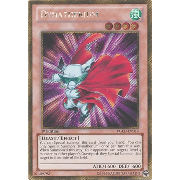 Dynatherium - PGLD-EN014 - Gold Secret Rare