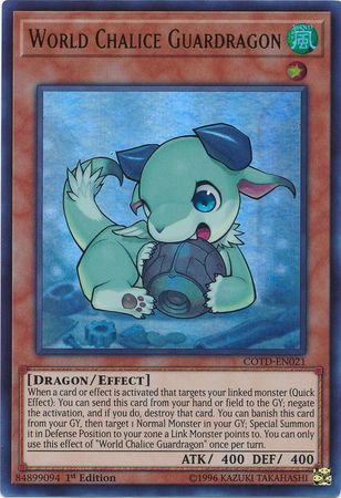 World Chalice Guardragon - COTD-EN021 - Ultra Rare 1