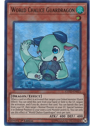 World Chalice Guardragon - COTD-EN021 - Ultra Rare