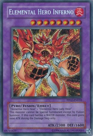 Elemental Hero Inferno - PP02-EN010 - Secret Rare 1