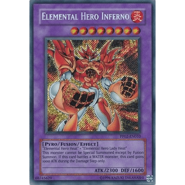 Elemental Hero Inferno - PP02-EN010 - Secret Rare