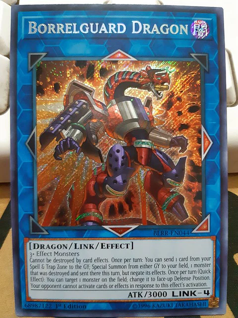 Borrelguard Dragon - BLRR-EN044 - Secret Rare