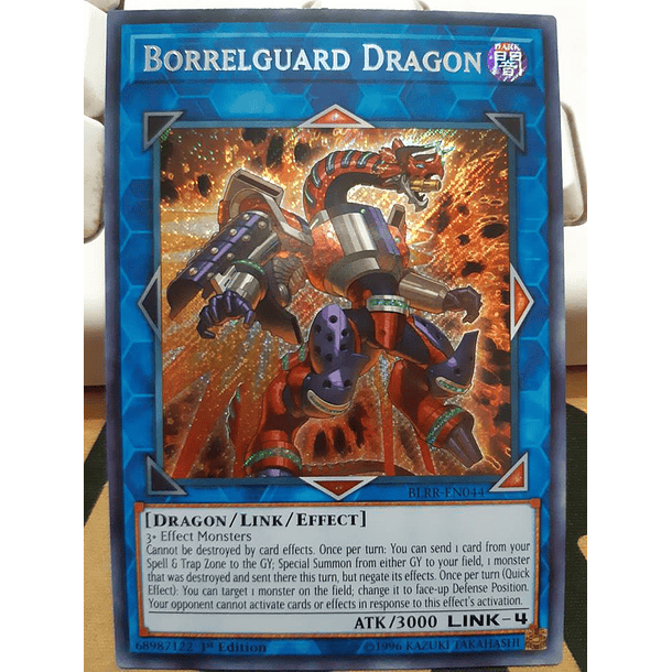 Borrelguard Dragon - BLRR-EN044 - Secret Rare
