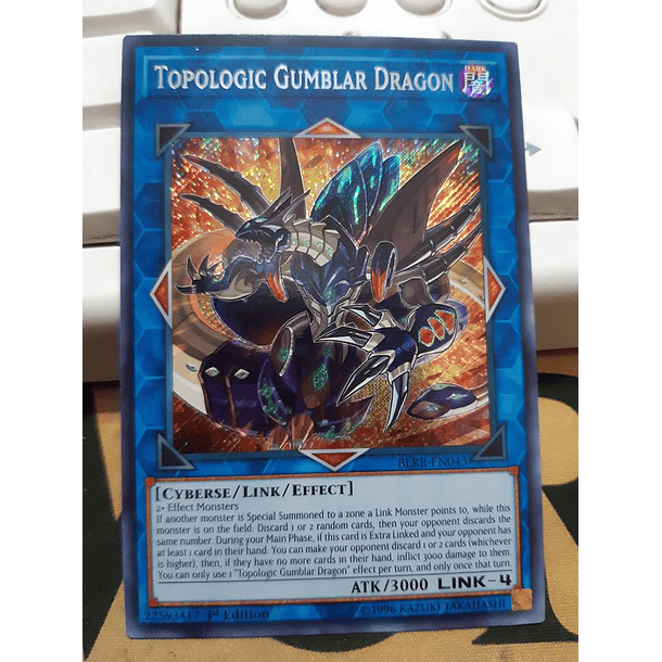 Topologic Gumblar Dragon - BLRR-EN043 - Secret Rare