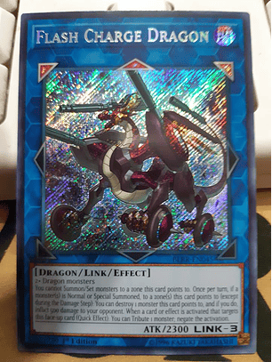 Flash Charge Dragon - BLRR-EN045 - Secret Rare