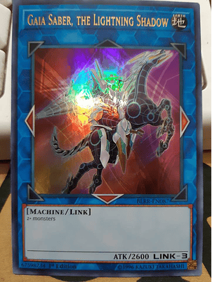 Gaia Saber, the Lightning Shadow - BLRR-EN087 - Ultra Rare
