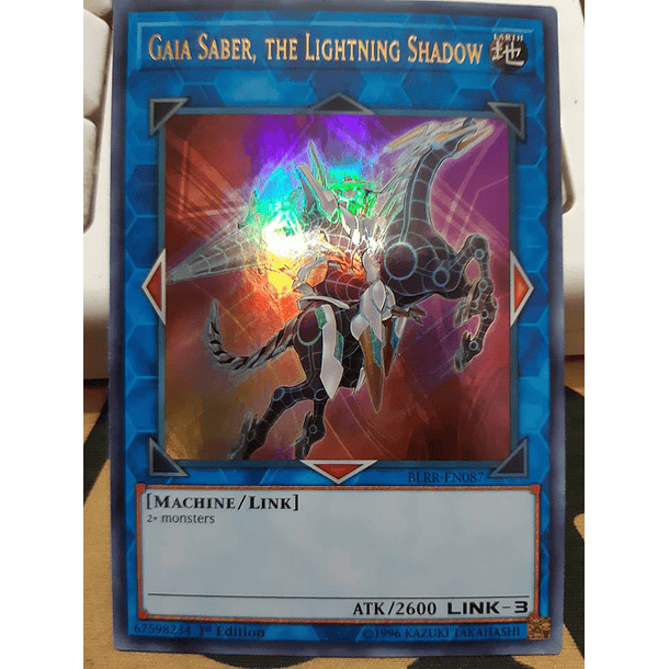 Gaia Saber, the Lightning Shadow - BLRR-EN087 - Ultra Rare