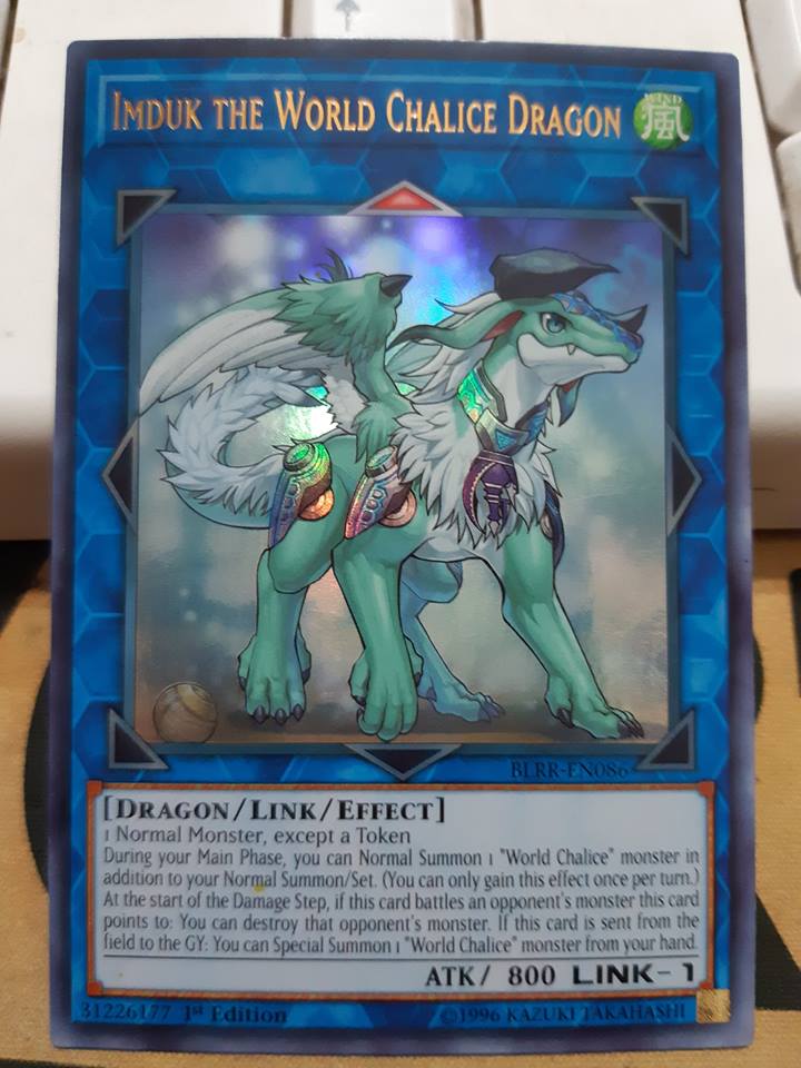 Imduk the World Chalice Dragon - BLRR-EN086 - Ultra Rare 1