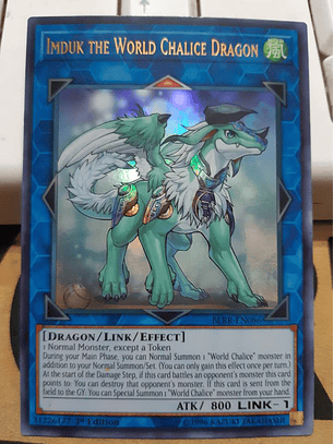 Imduk the World Chalice Dragon - BLRR-EN086 - Ultra Rare