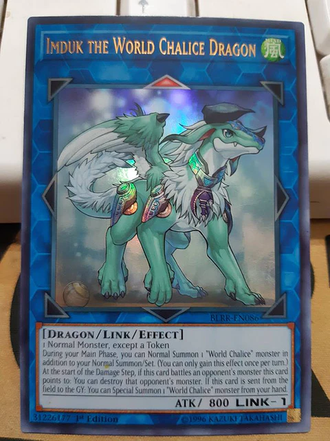 Imduk the World Chalice Dragon - BLRR-EN086 - Ultra Rare
