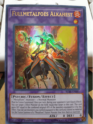 Fullmetalfoes Alkahest - BLRR-EN081 - Ultra Rare