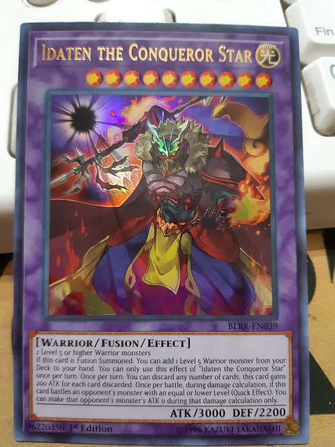 Idaten the Conqueror Star - BLRR-EN039 - Ultra Rare 