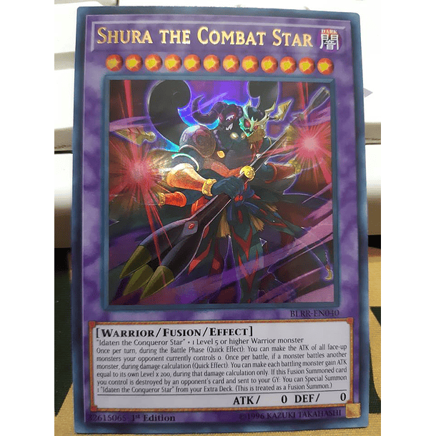 Shura the Combat Star - BLRR-EN040 - Ultra Rare