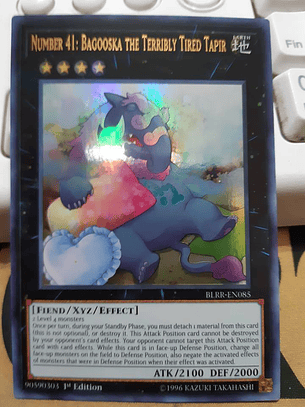 Number 41: Bagooska the Terribly Tired Tapir - BLRR-EN085 - Ultra Rare