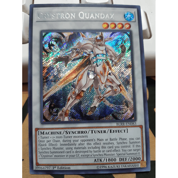 Crystron Quandax - BLRR-EN083 - Secret Rare