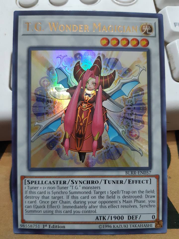 T.G. Wonder Magician - BLRR-EN057 - Ultra Rare 1