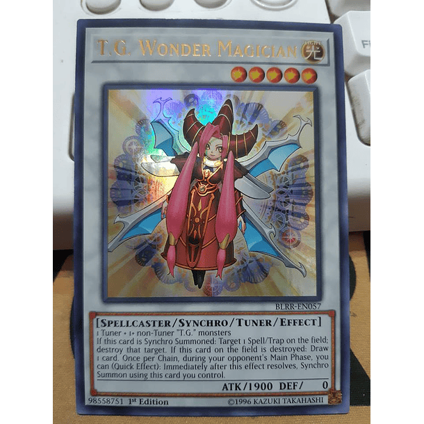 T.G. Wonder Magician - BLRR-EN057 - Ultra Rare
