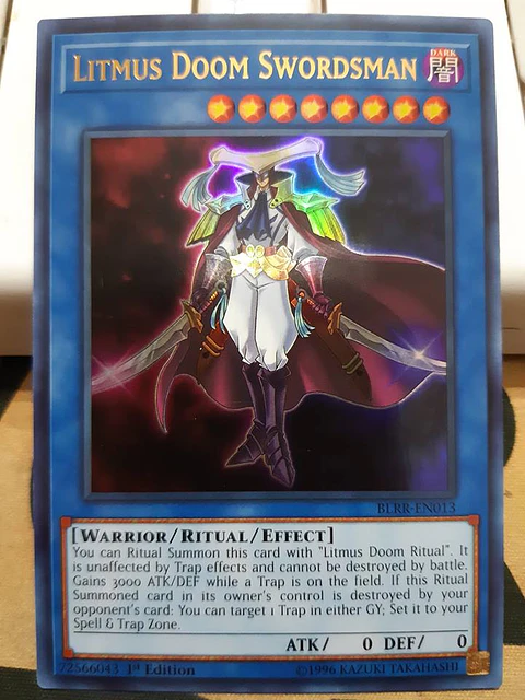 Litmus Doom Swordman  - BLRR-EN013 - Ultra Rare 