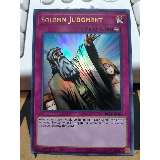Solemn Judgment - BLRR-EN100 - Ultra Rare