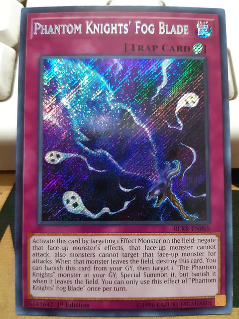 Phantom Knights' Fog Blade - BLRR-EN065 - Secret Rare