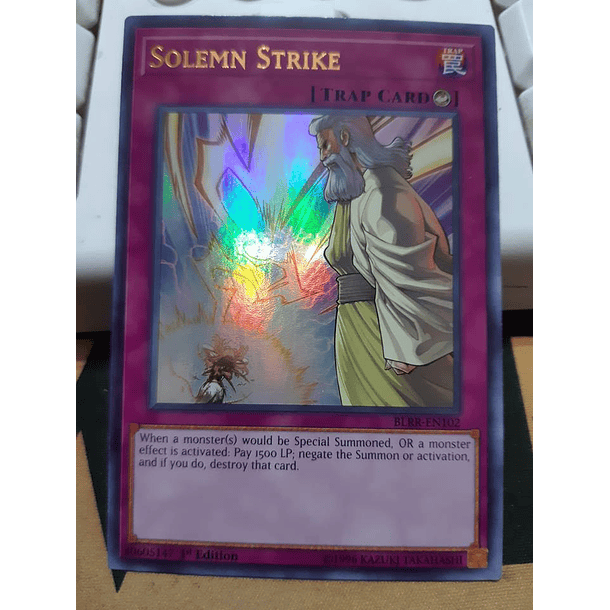 Solemn Strike - BLRR-EN102 - Ultra Rare