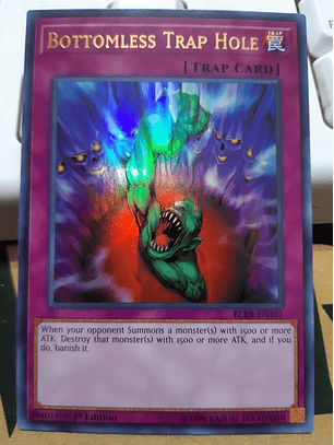 Bottomless Trap Hole - BLRR-EN101 - Ultra Rare