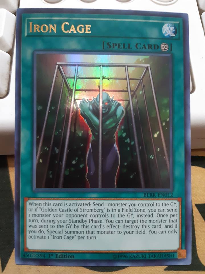 Iron Cage - BLRR-EN012 - Secret Rare 1