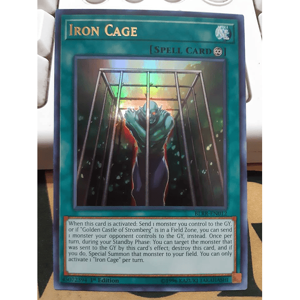Iron Cage - BLRR-EN012 - Secret Rare