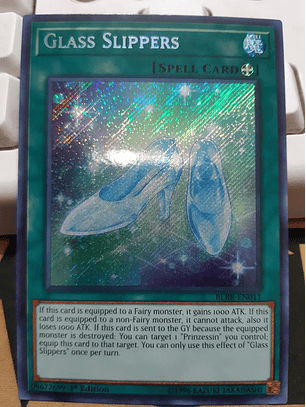 Glass Slippers - BLRR-EN011 - Secret Rare