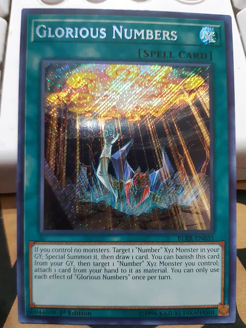 Glorious Numbers - BLRR-EN035 - Secret Rare