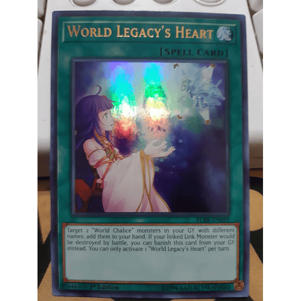 World Legacy's Heart - BLRR-EN099 - Ultra Rare