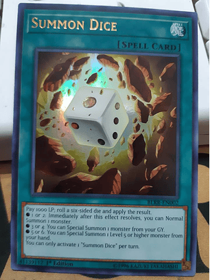 Summon Dice - BLRR-EN002 - Ultra Rare